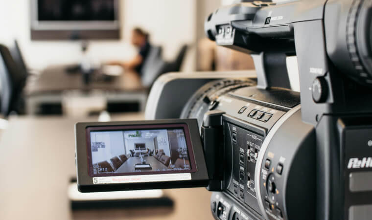 video production camera pov